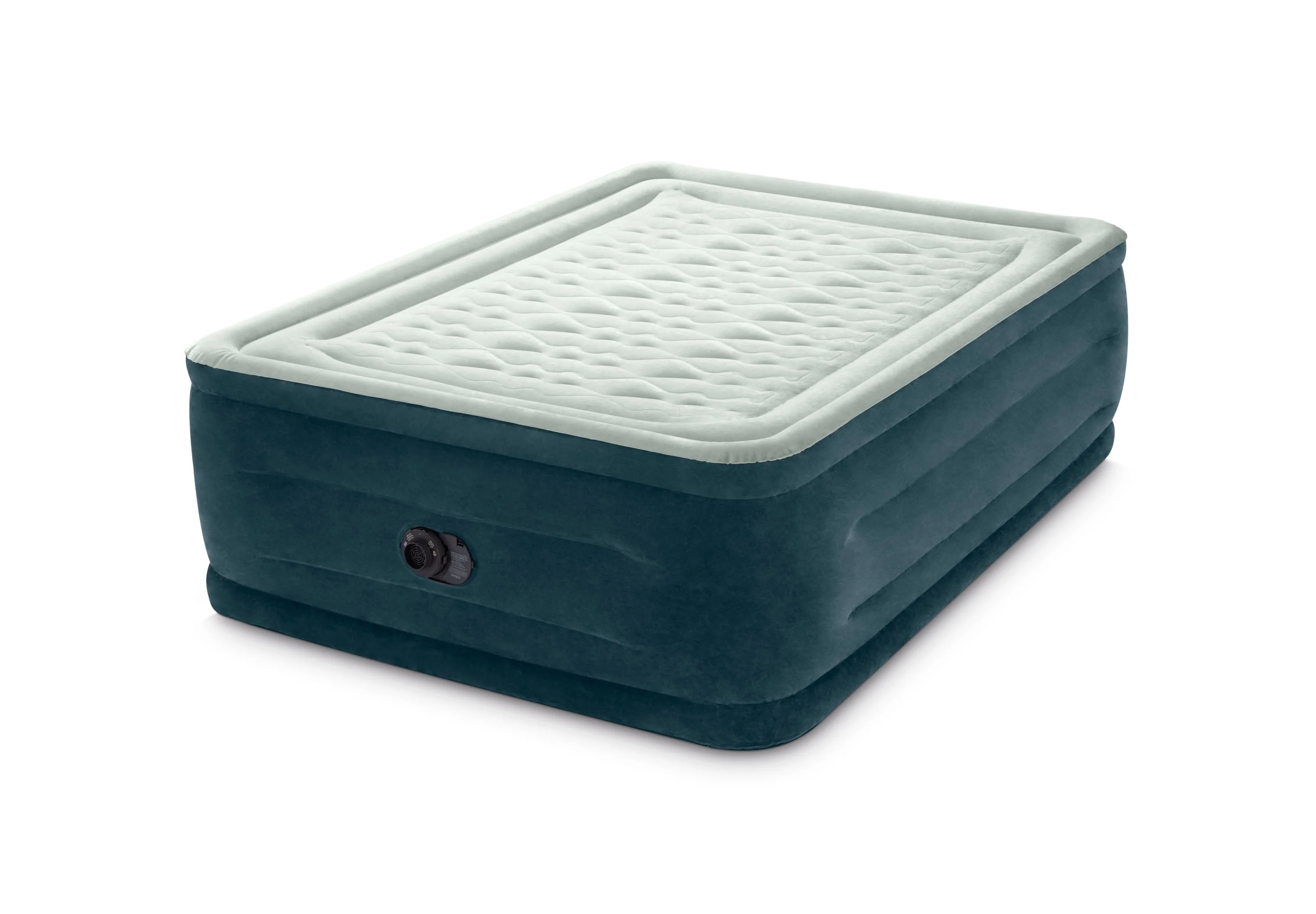 Intex 24" Dream Lux Pillow Top Dura-Beam Airbed Mattress with Internal Pump - Queen - Image 2