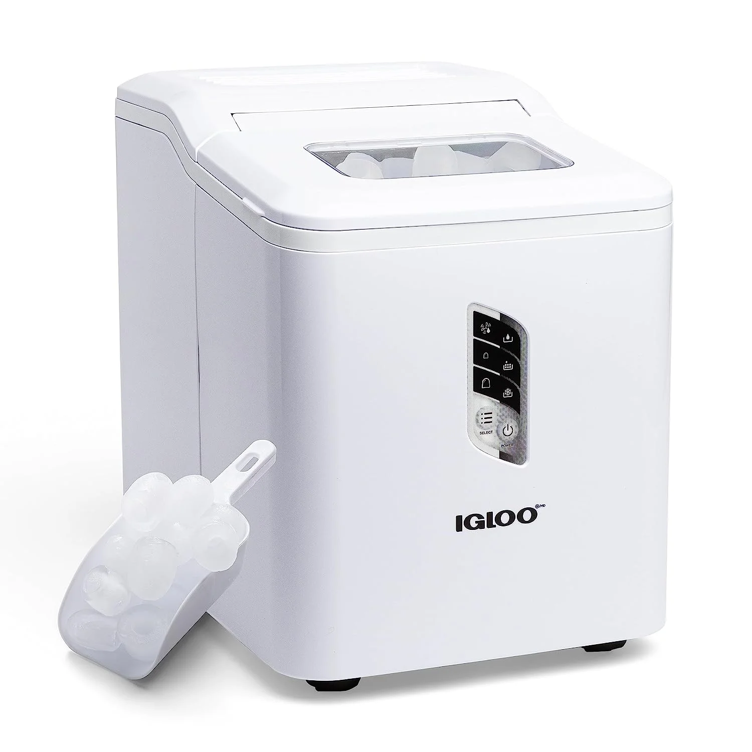Igloo Automatic Ice Machine Self Cleaning Countertop Ice Maker for Water Bottle & Drinks, Aqua - Image 21