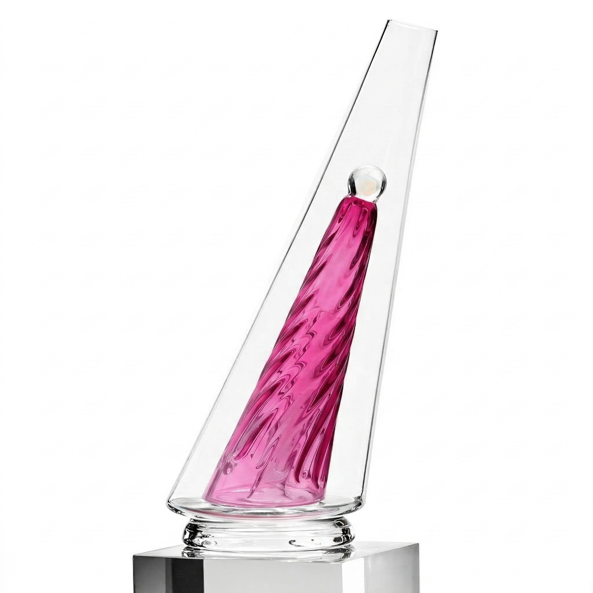 Prism Triangle — Stable Base Glass for Puffco