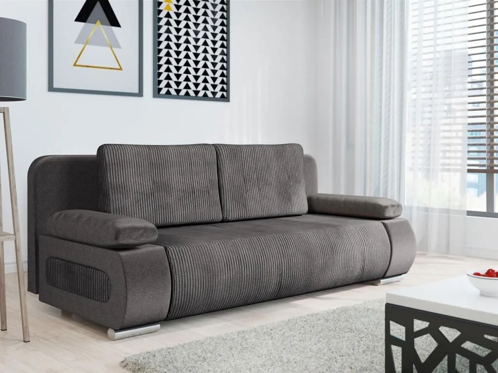 Sofá-cama Lluesmahome 144 Caja de ropa de cama 77x200x92cm 25090WHVM