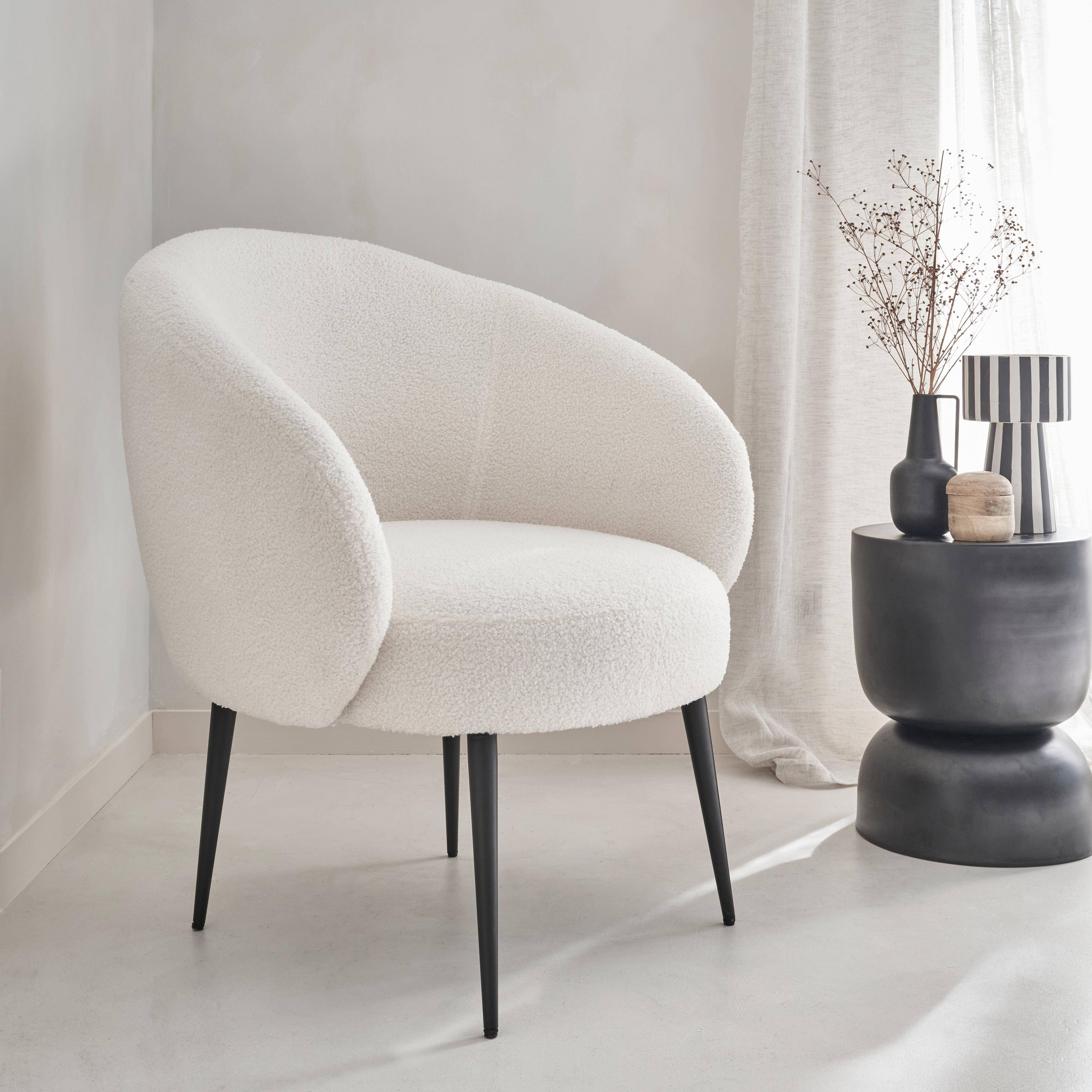 Hima - Sillón borreguito de diseño acogedor