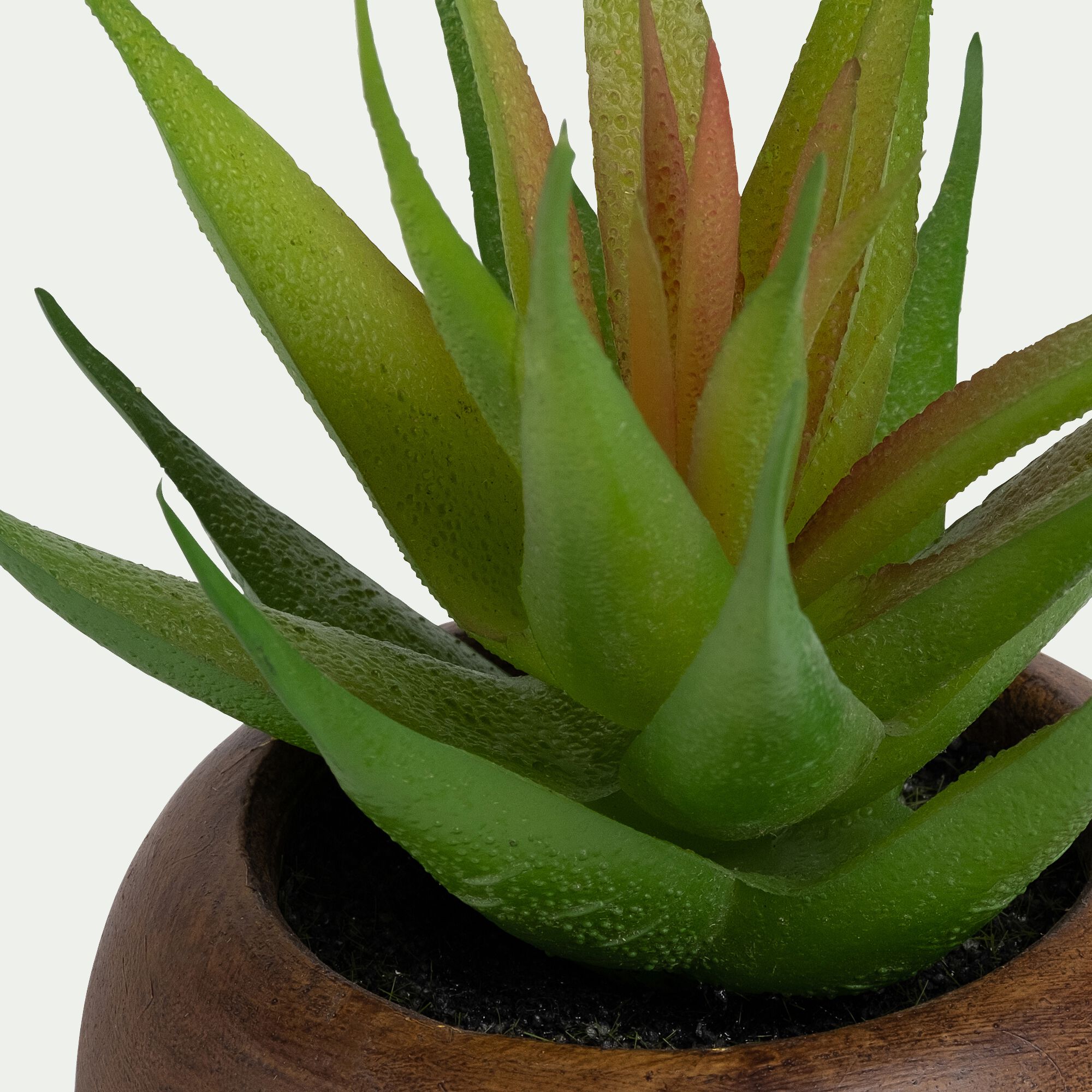 PEIROLO - Plante artificielle aloe vera D13xH12cm