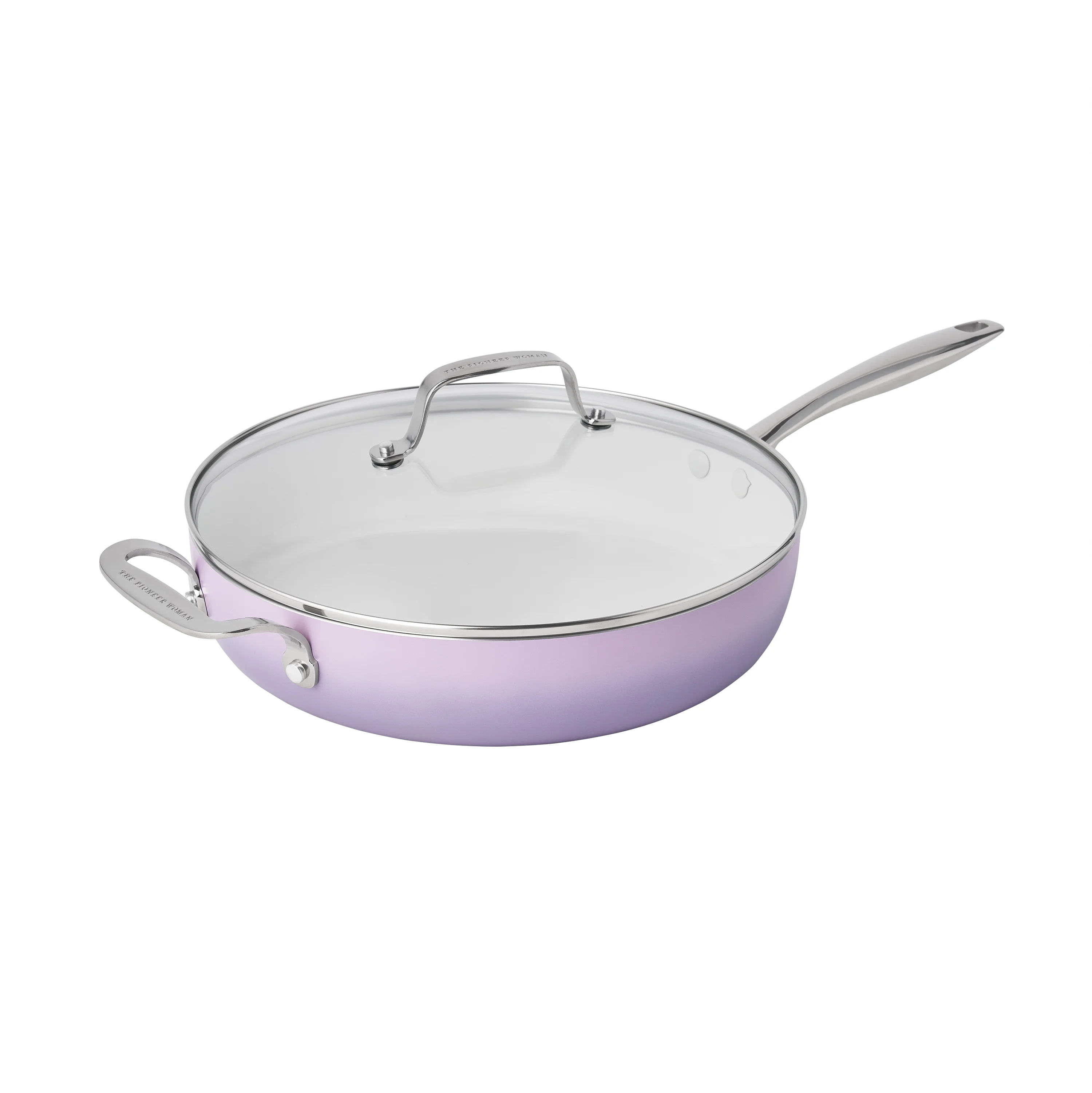 The Pioneer Woman Harlow 15-Piece Cookware Set, Ceramic Non-Stick Pots and Pans Set, Taupe - Image 60