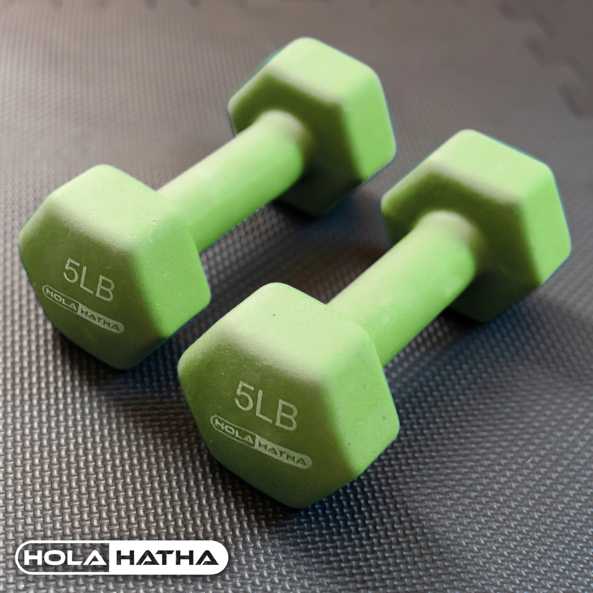 HolaHatha Neoprene Dumbbell Weight Set with Rack (Black), 112.5 lb - Image 29