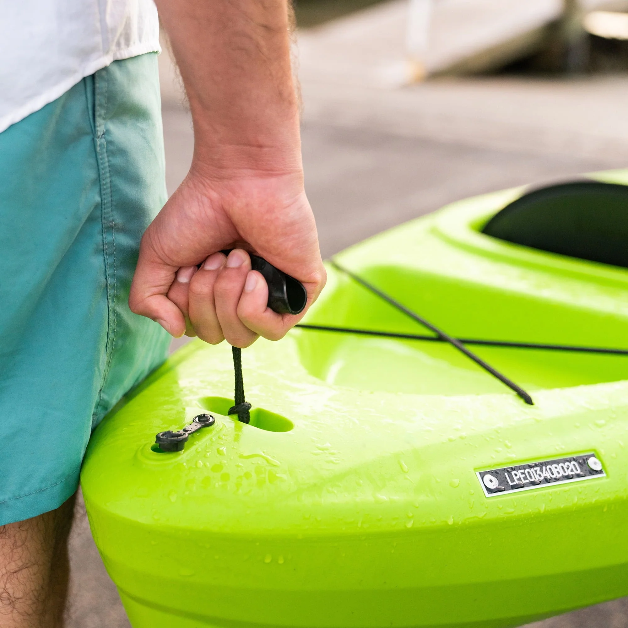 Lifetime Pacer 8 ft Sit-Inside Kayak, Green (91032) - Image 9