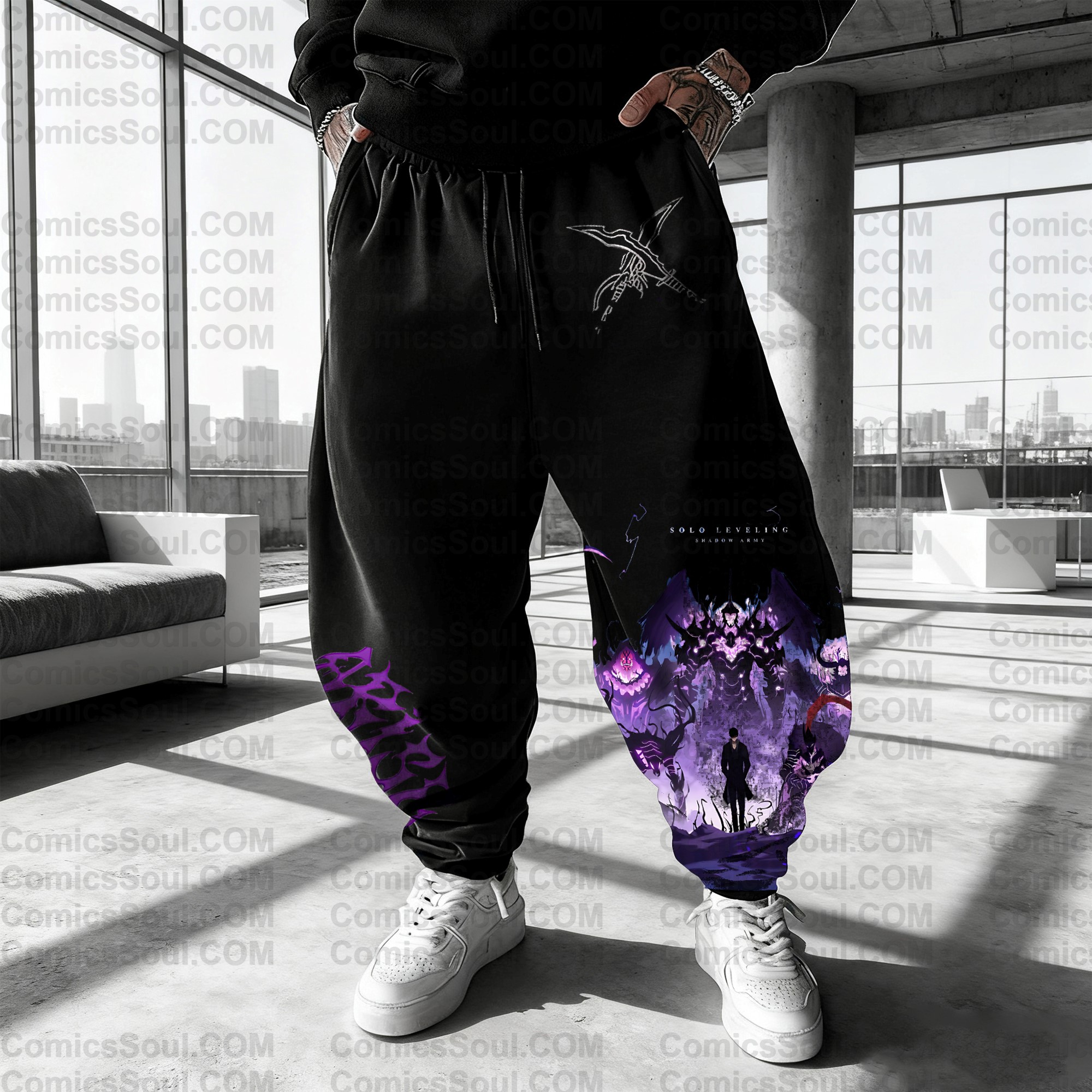 Unisex Anime Inspired Vintage Plush Pants