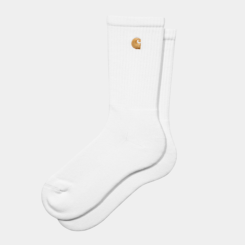 Carhartt Wip - Chaussettes Chase - Blanc