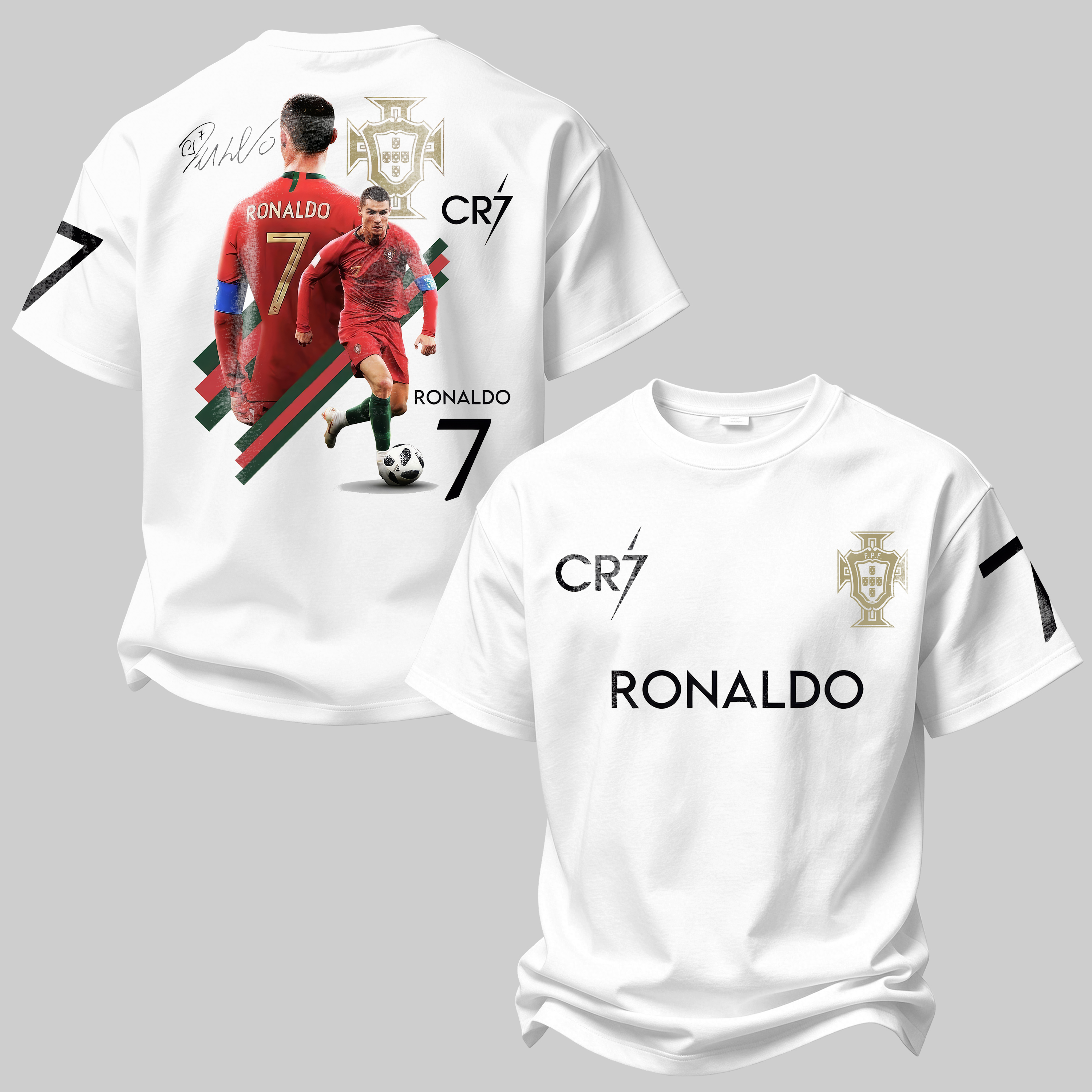 Classic Number 7 Printed Oversized Unisex T-shirt