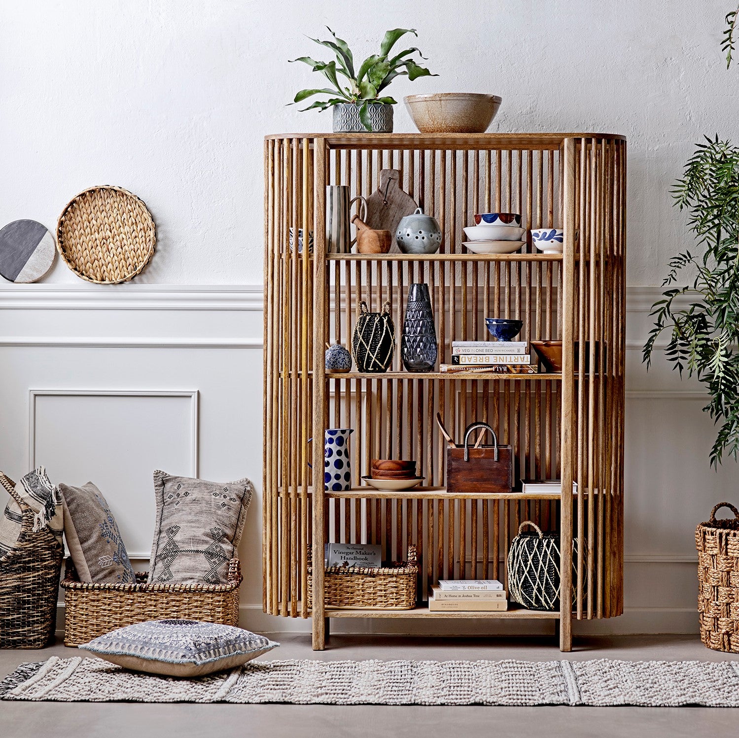 Bloomingville Sali Wandkast - Bruin