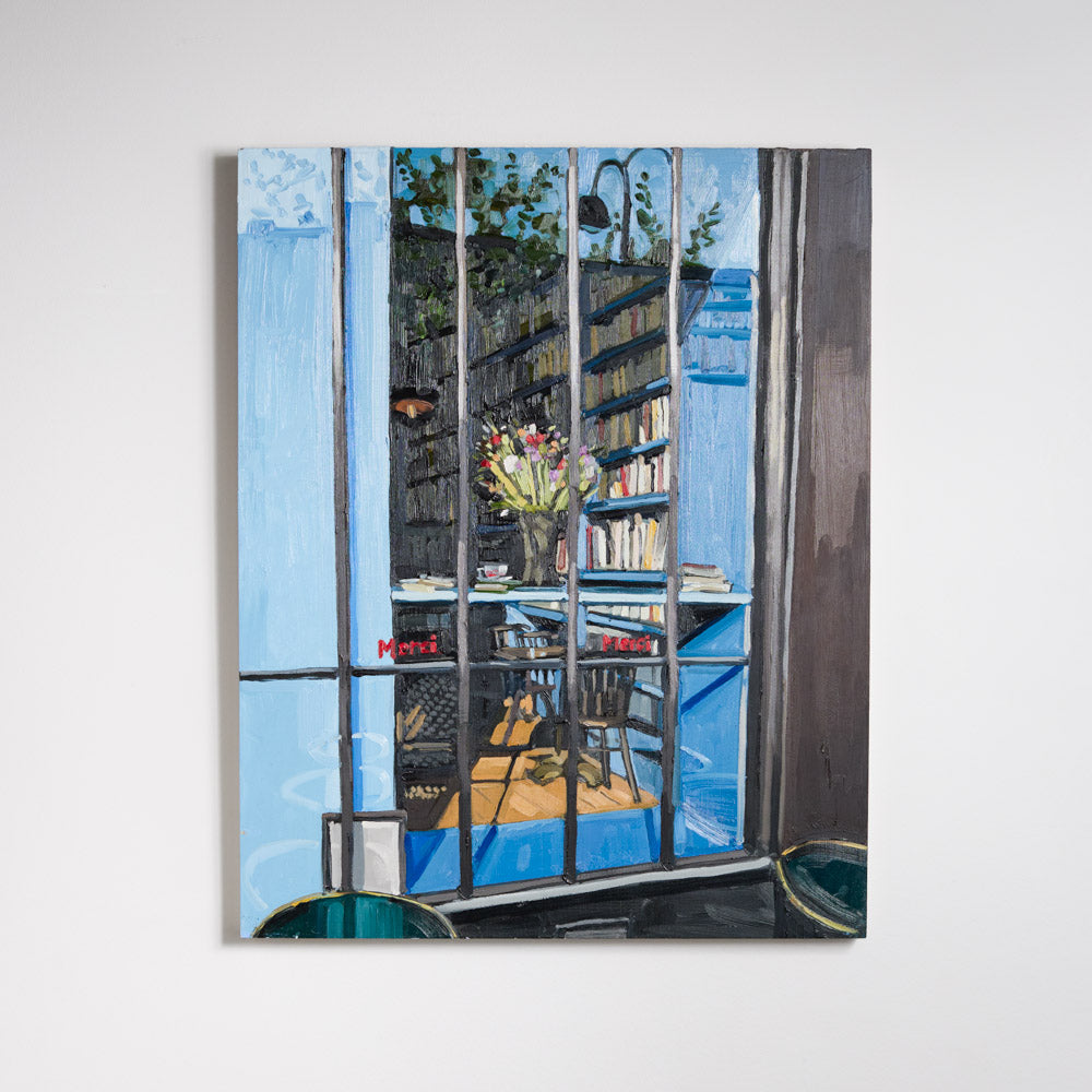 Merci x Chloe Chlumecky - Tableau Étude I Used Book Café