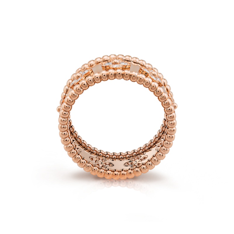 Replicate Perlée clovers ring, small model(1:1 replica) - Original Replica Club