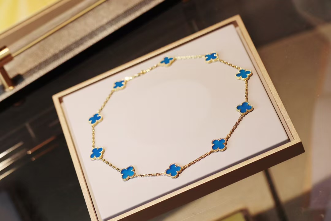 VCA Vintage Alhambra Necklace, 10 Motifs - Original Replica Club