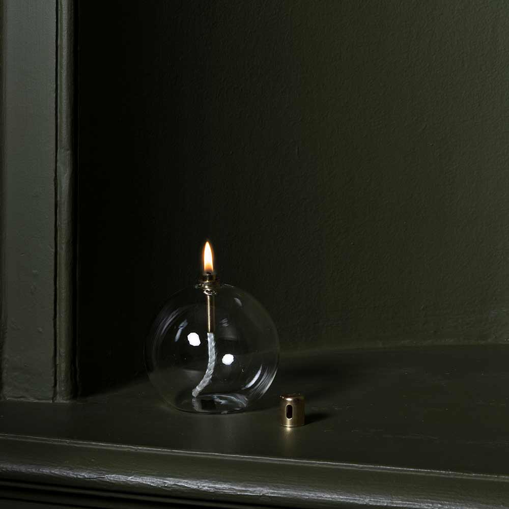 Lampe à huile - Ronde