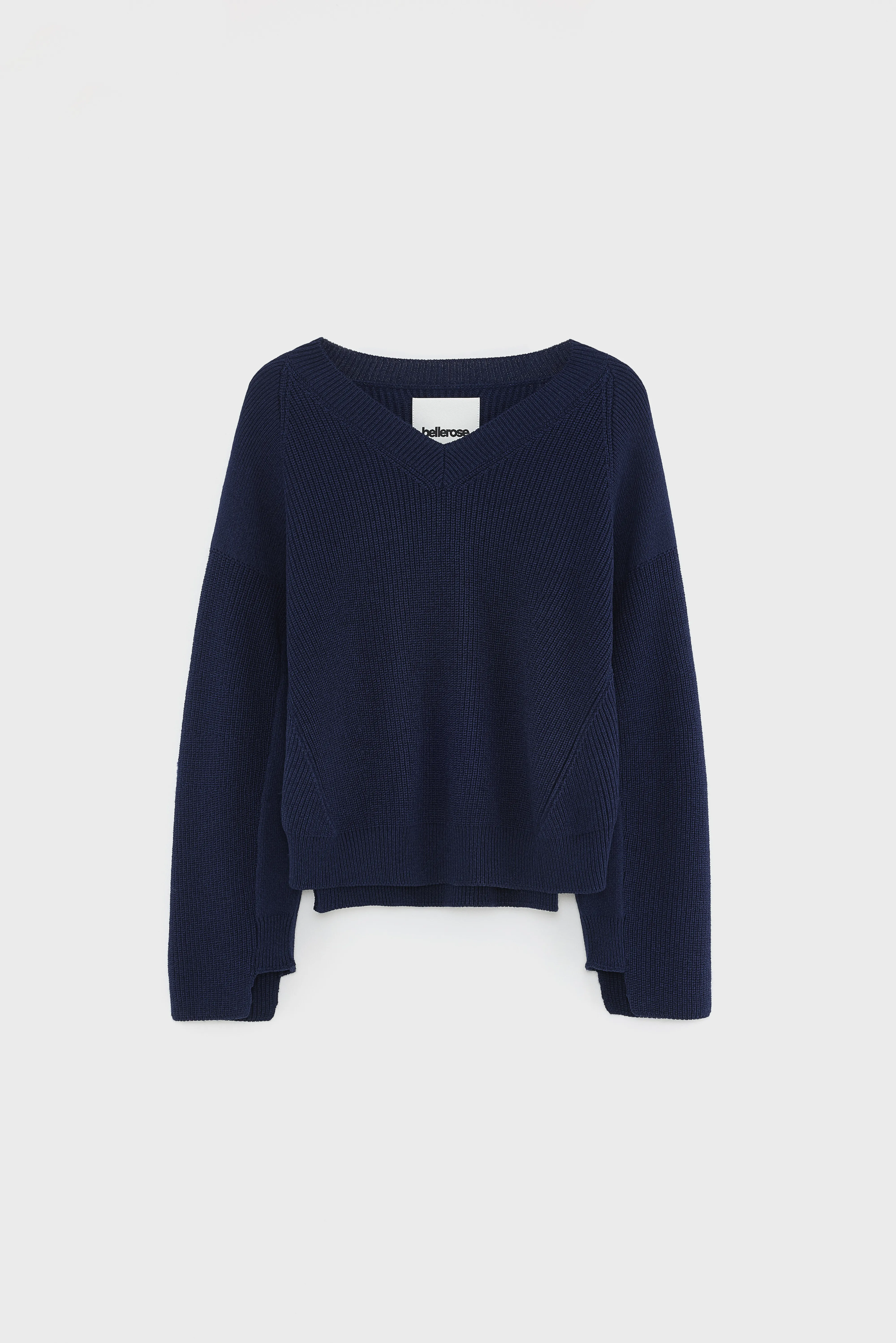 Bellerose Aoth cropped sweater (261 / W / NAVY)
