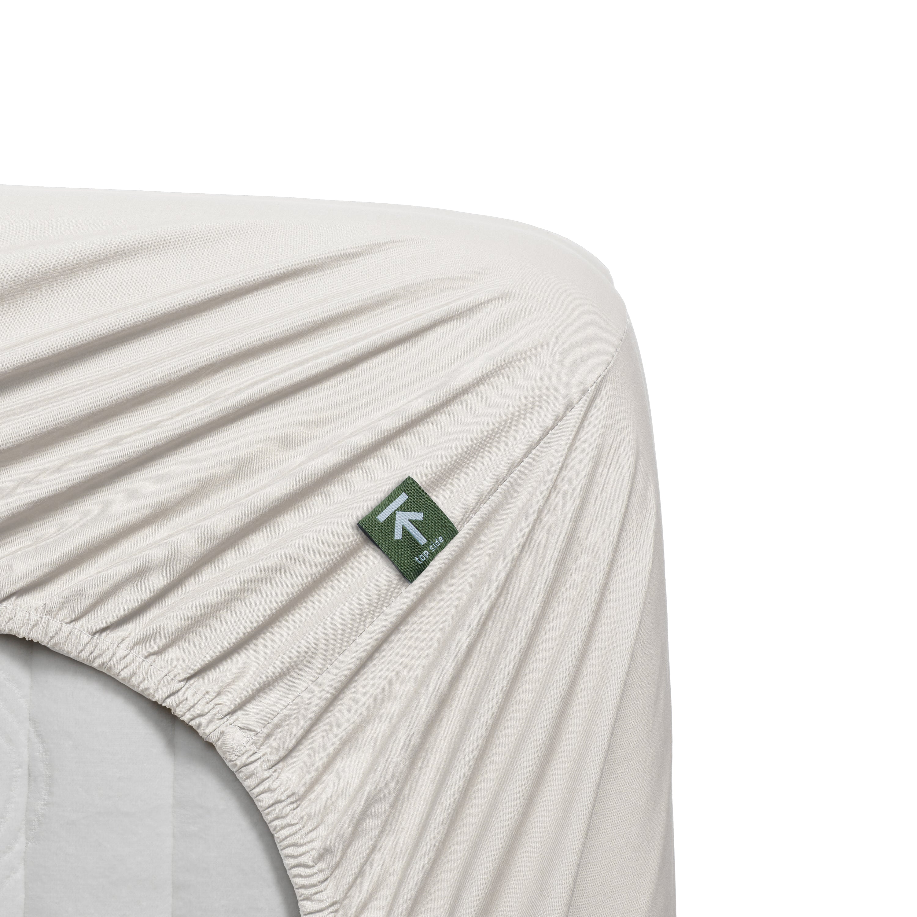 Beddinghouse Percale katoen - Hoeslaken - 180x200 - Gebroken wit