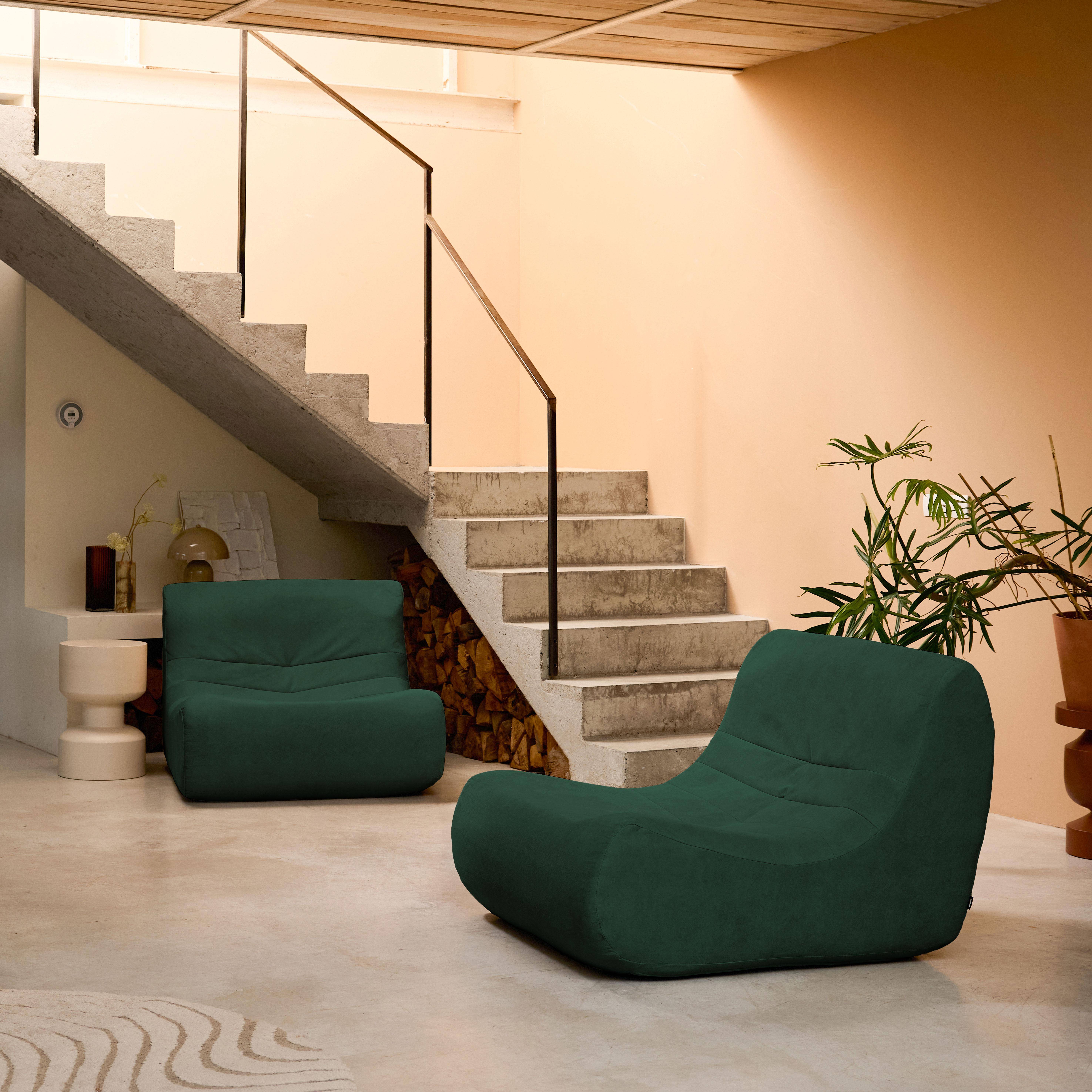 Sokol terciopelo - Sofá modular de terciopelo, 2 plazas