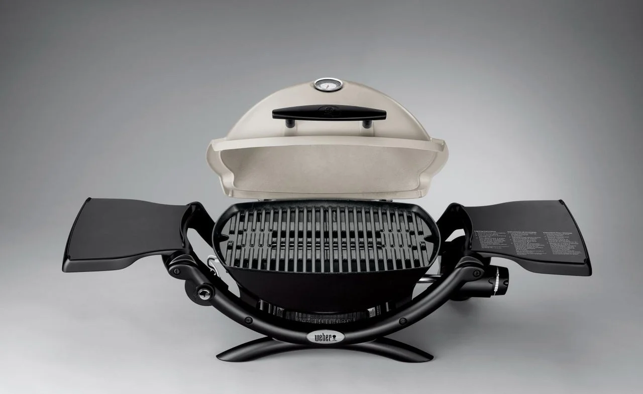Weber Q1200 1-Burner Titanium Gas Grill - Image 5