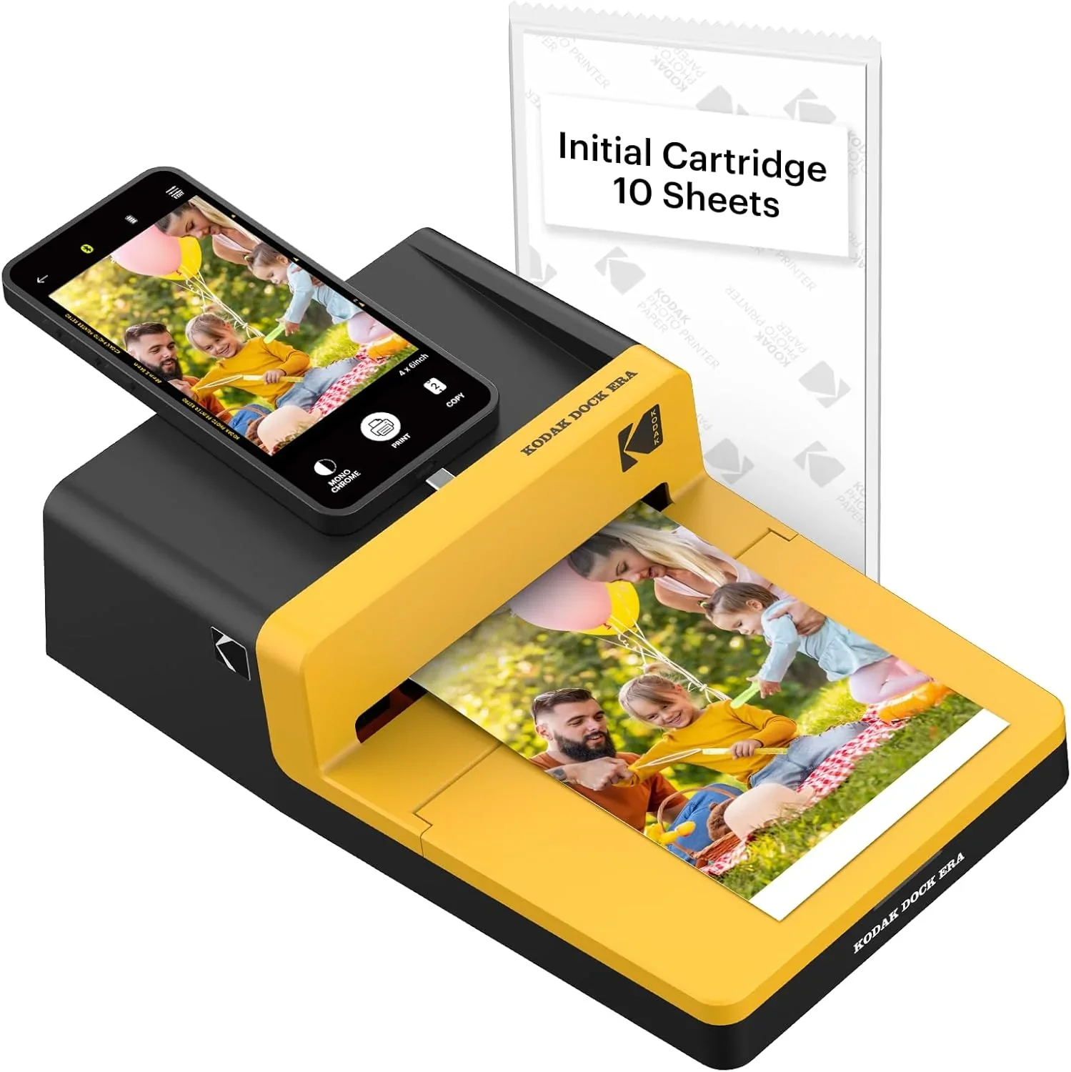 KODAK Dock ERA Plus 4PASS Instant Photo Printer 4x6