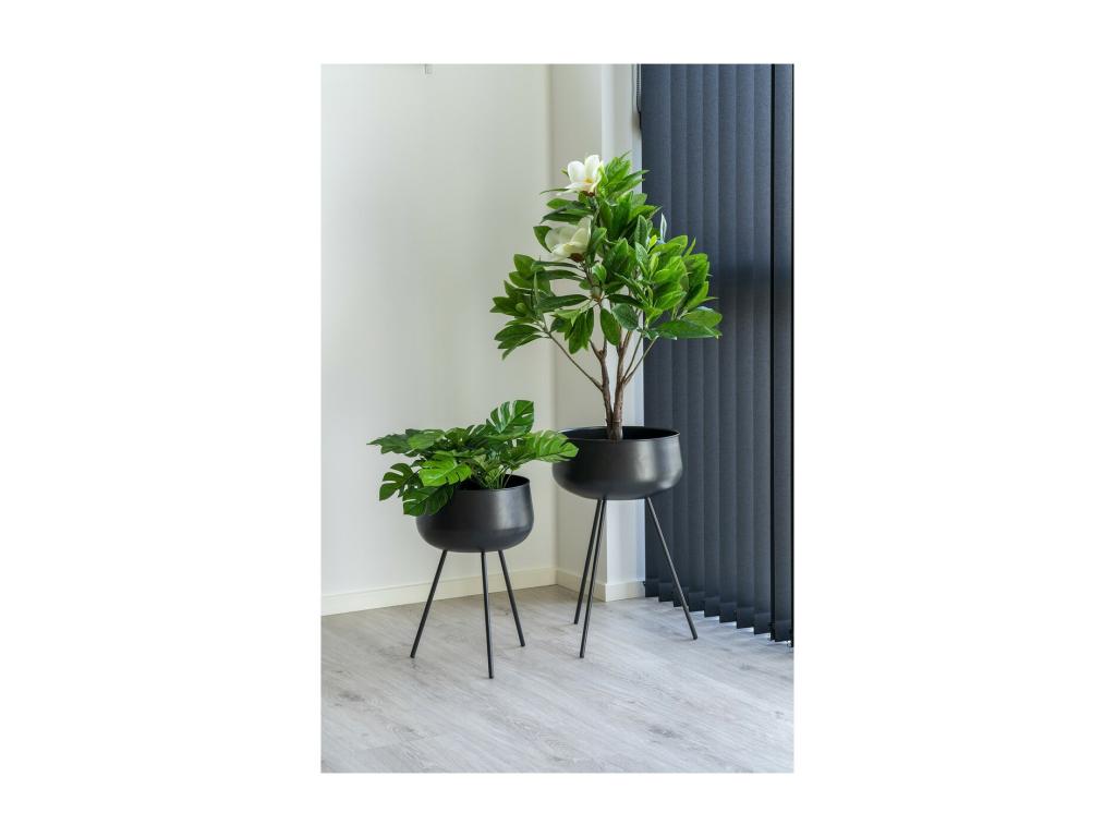 Planta Artificial Monstera, Verde, 40x40x45 cm, Mubdelu