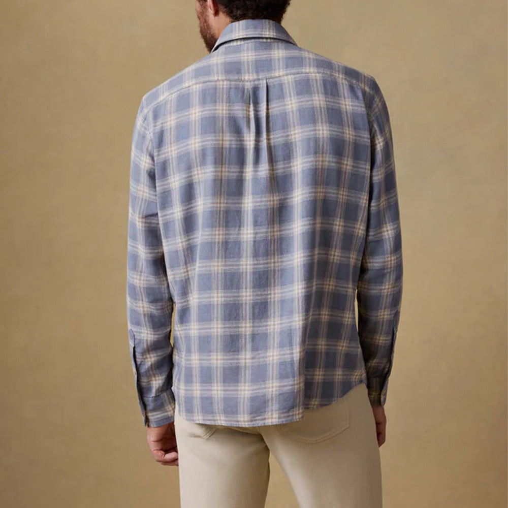 Faherty - Chemise Palmetto - Shore Flint
