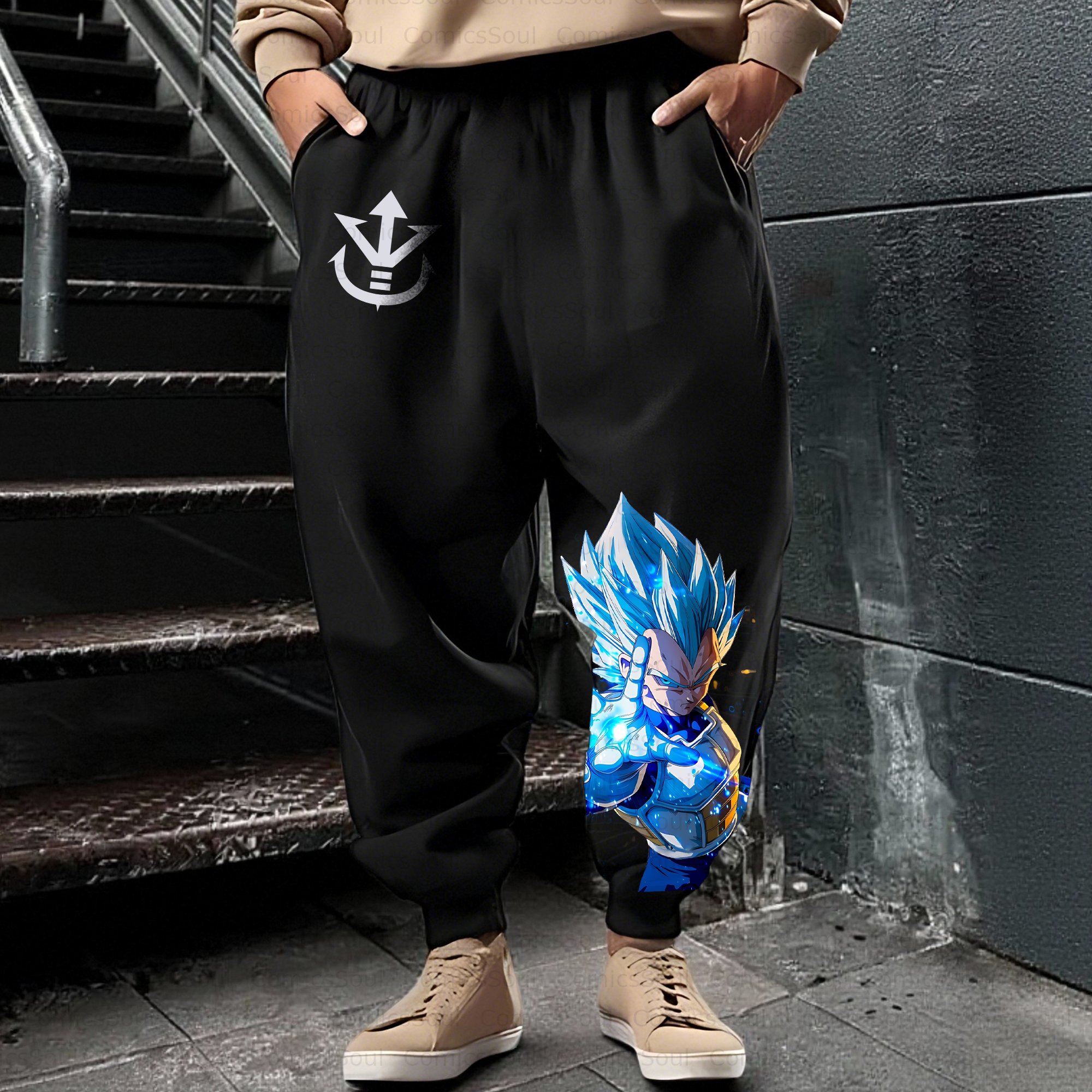 Unisex Casual Anime Streetwear Pant
