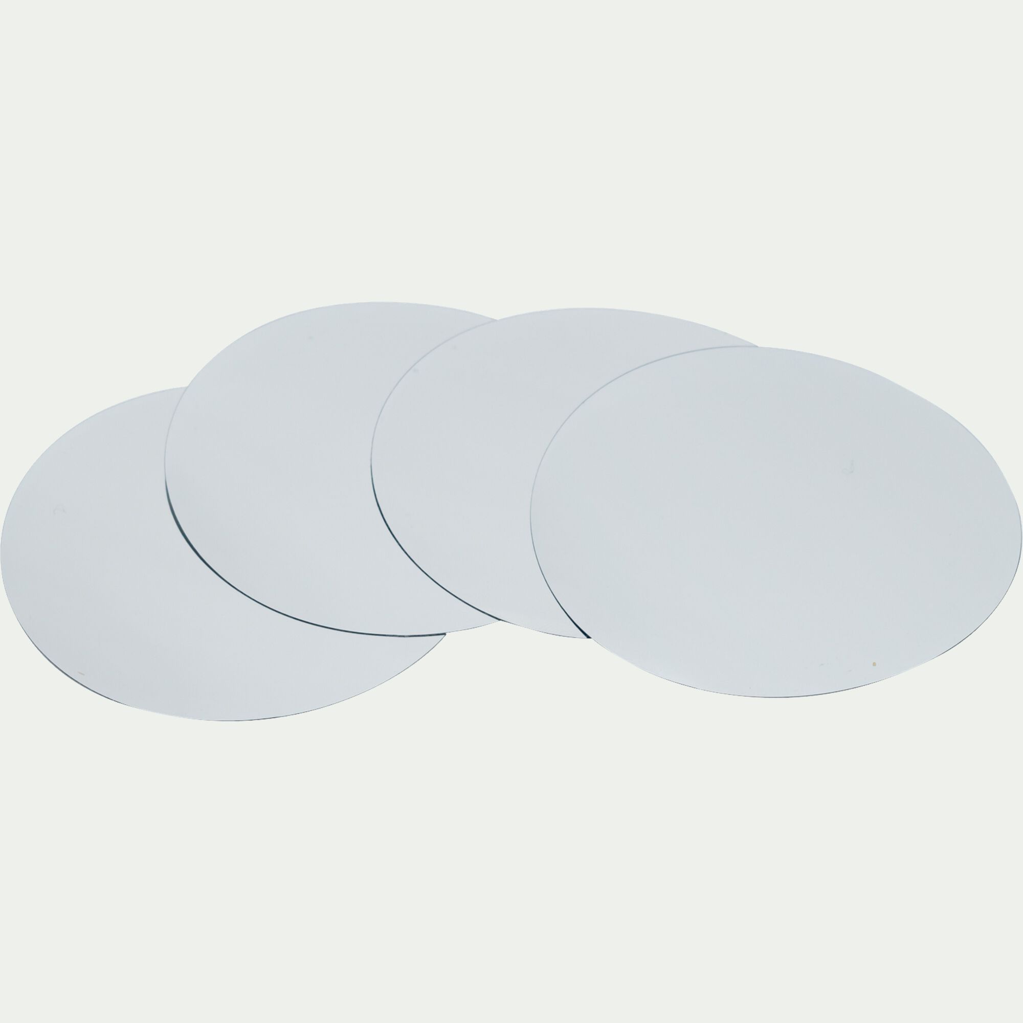 KOALA - Lot de 4 feuilles anti-gouttes D75mm - blanc