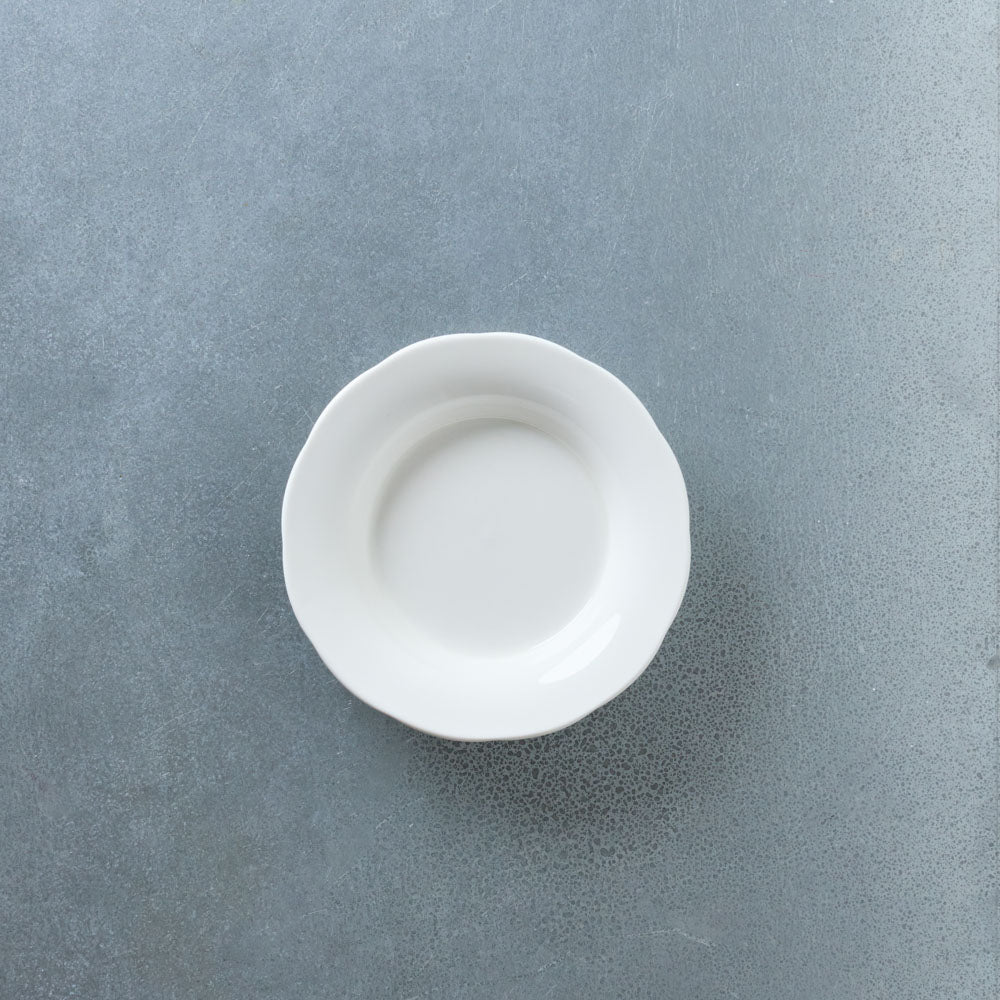 Assiette à pâtes Silhouette - Blanc