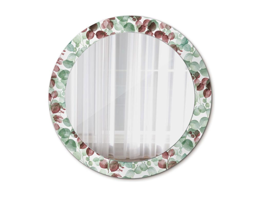 Espejo decorativo redondo - Mármol Onyx - 70 cm