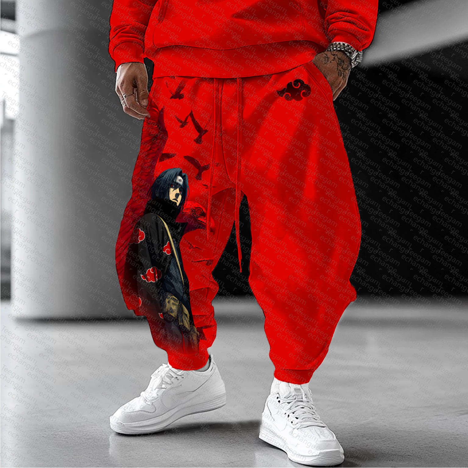 Unisex   Casual Anime Streetwear Pants