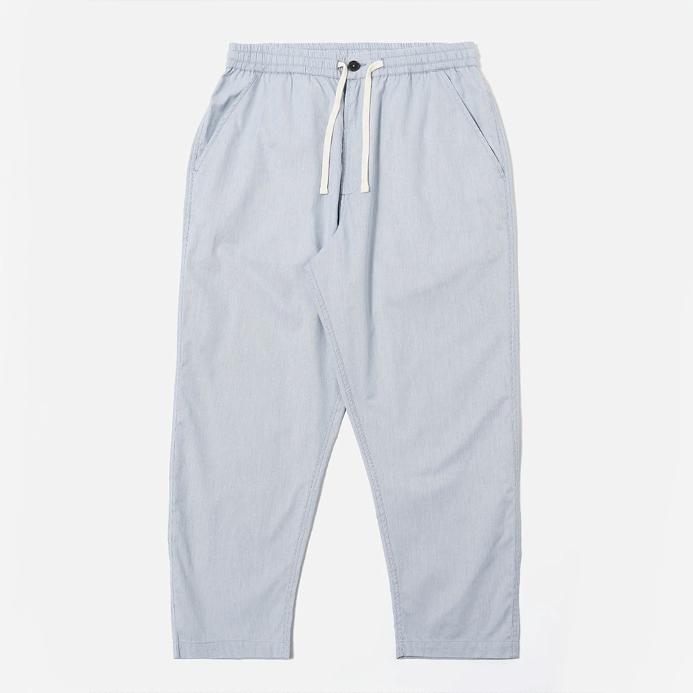 Universal Works - Pantalon Hi Water Kennedy - Bleu à rayures