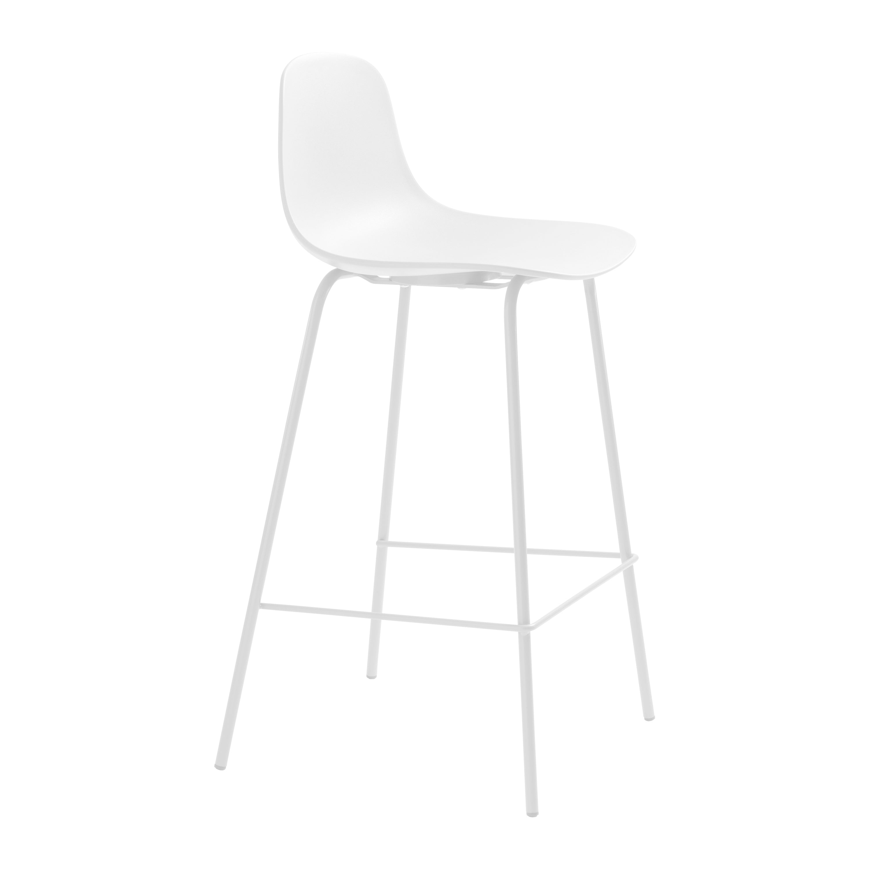 Blokker Keen Barkruk H 67,5 cm - Wit