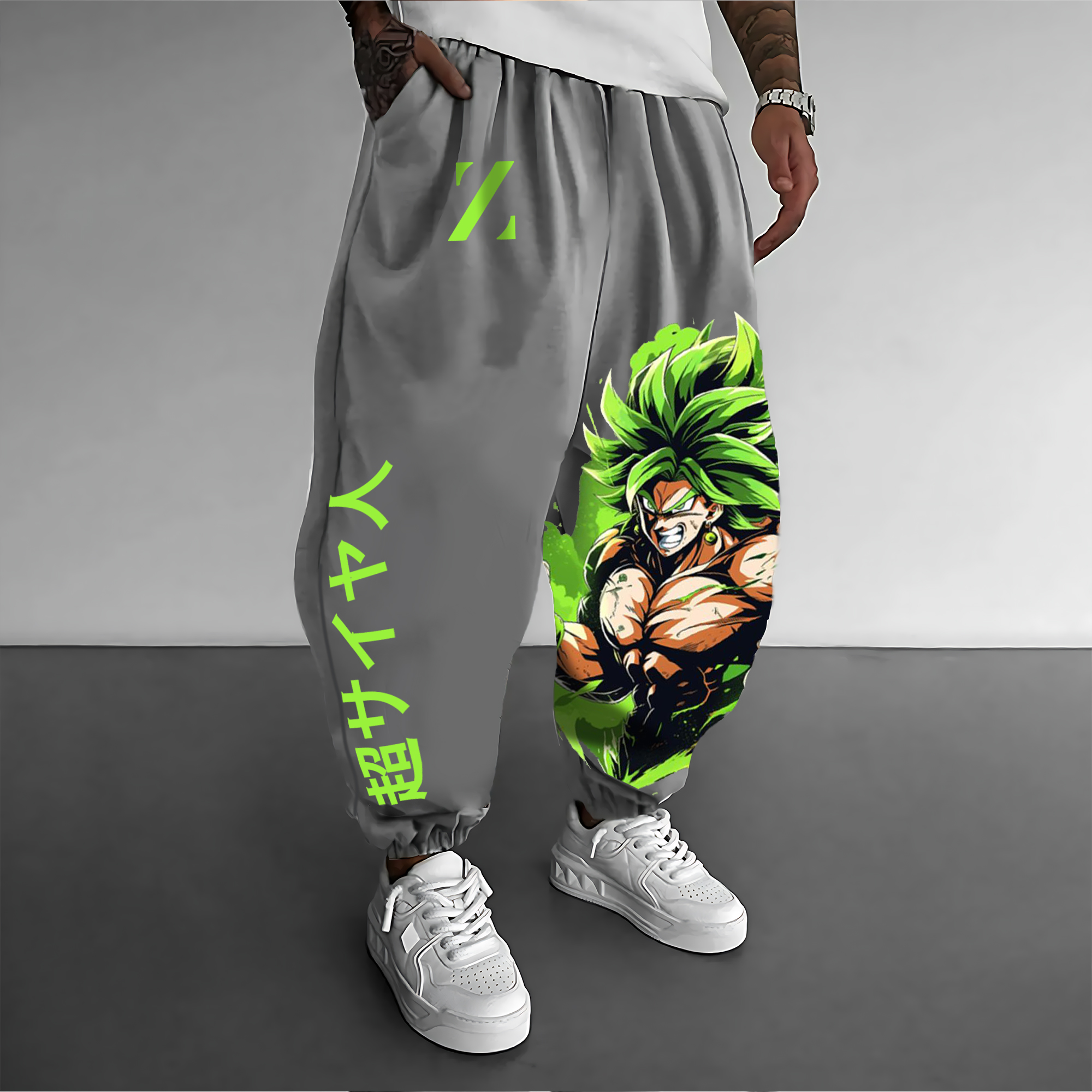 Unisex Casual Anime Streetwear Pants