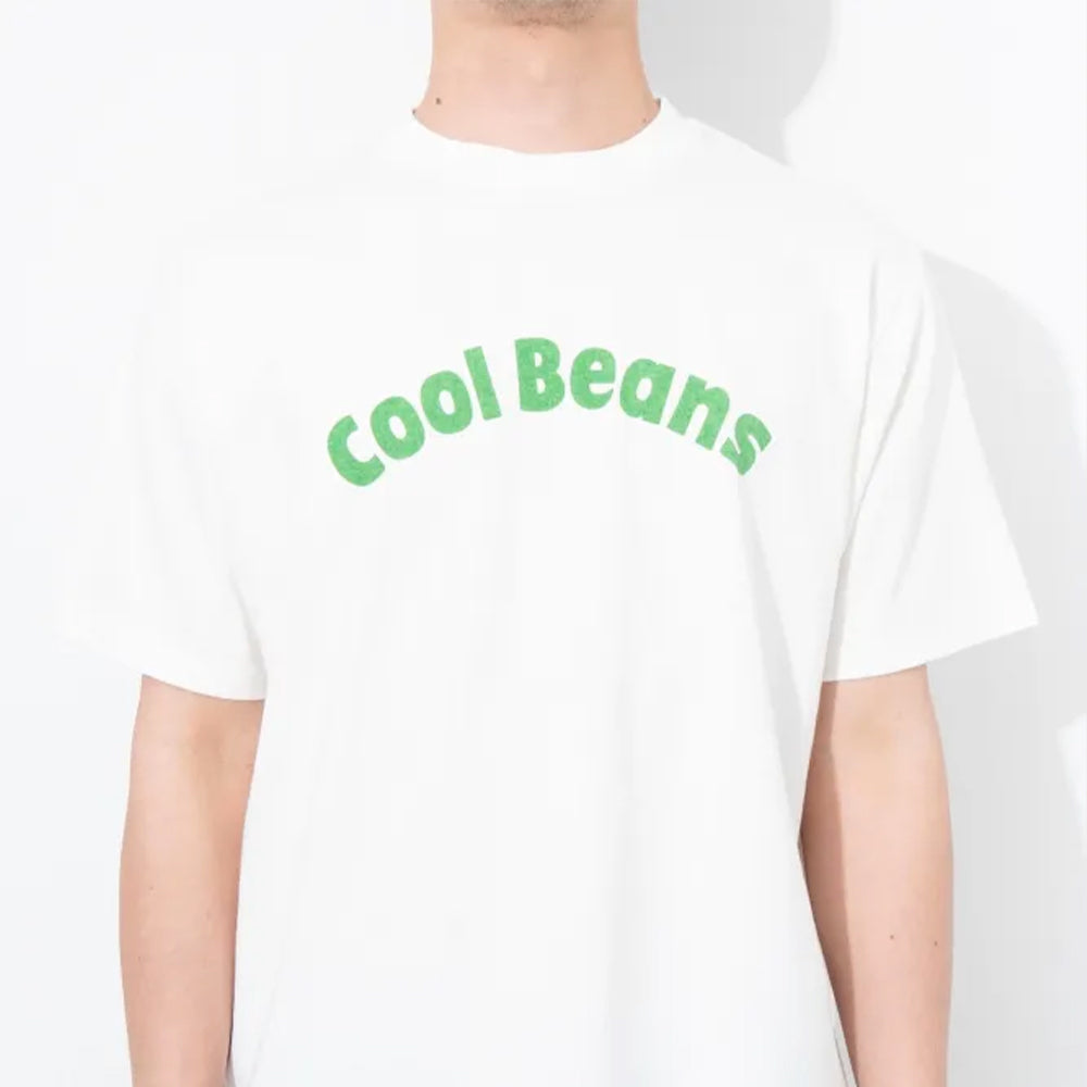 Ordinary Fits - T-shirt Print Cool Beans - Blanc