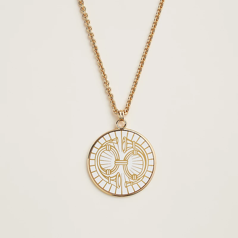 Replicate Medaille Bijou Deux Cors necklace, large(1:1 replica) - Original Replica Club