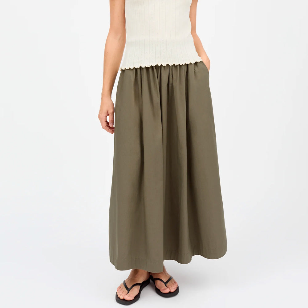 Skall Studio - Jupe Dagny - Khaki