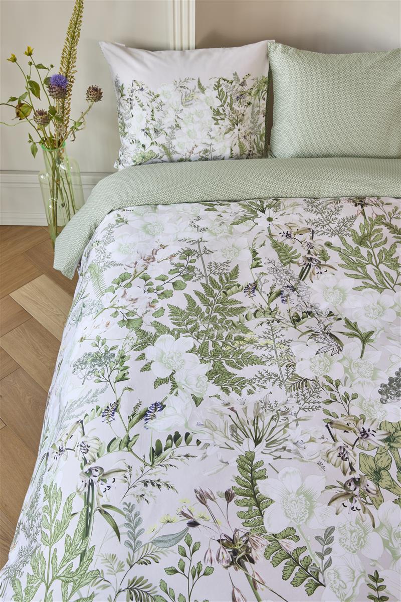 Kardol Pastiche dekbedovertrek - 200x200 220 - Groen