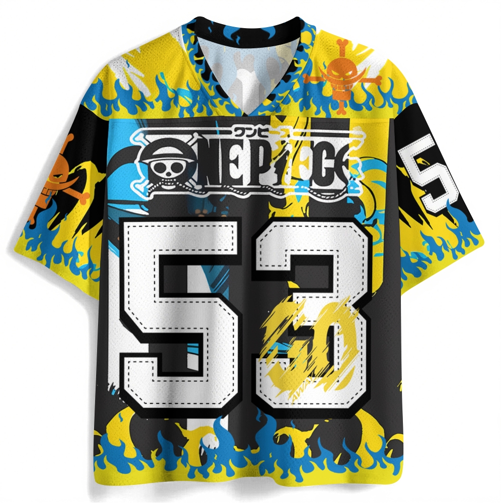 One Piece Anime Football Jersey