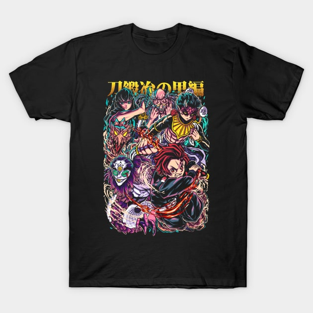 Unisex Anime Inspired Vintage T-Shirt丨Comicssoul