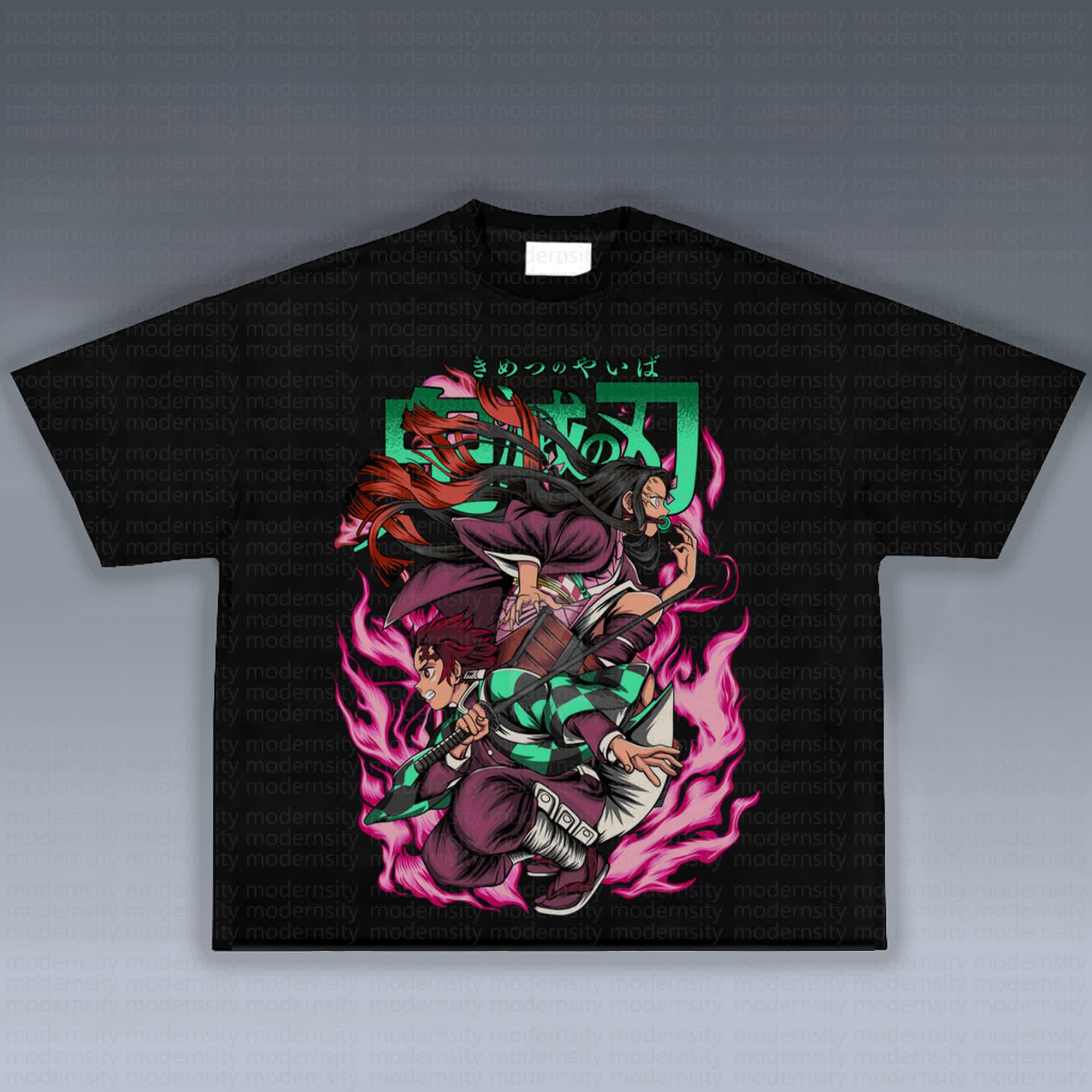 Unisex Anime Inspired Vintage T-Shirt丨Comicssoul