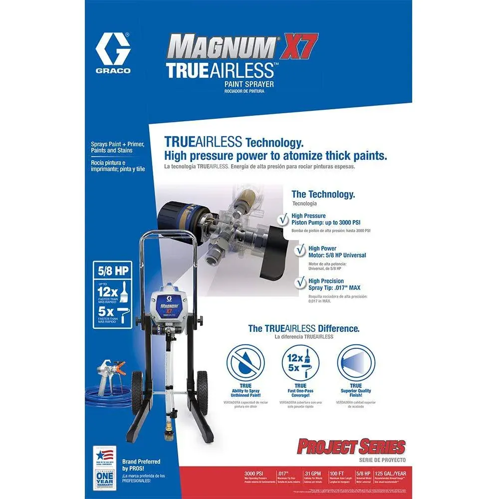 Graco 262805 Magnum X7 Paint Sprayer
