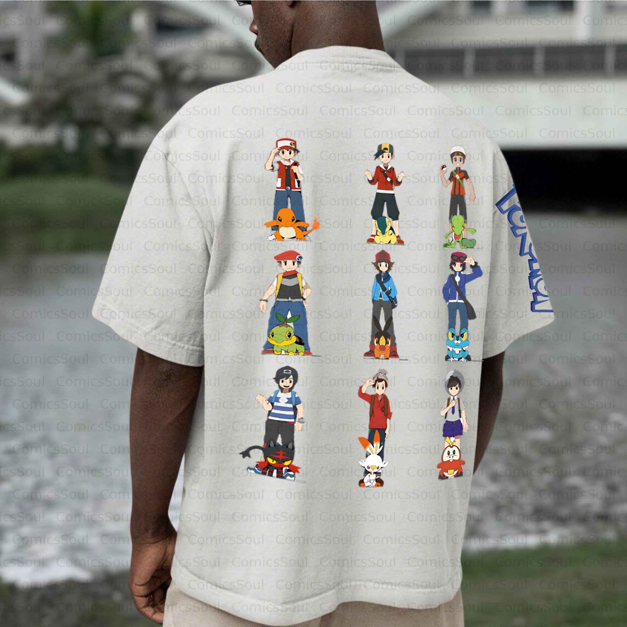 Unisex Anime Inspired Vintage T-Shirt