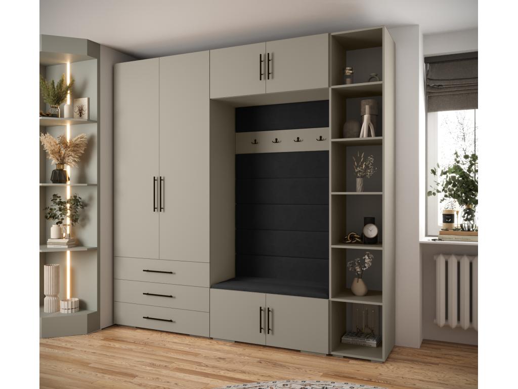 Nestleare 3 armario con puertas batientes 236 - 7/240/47