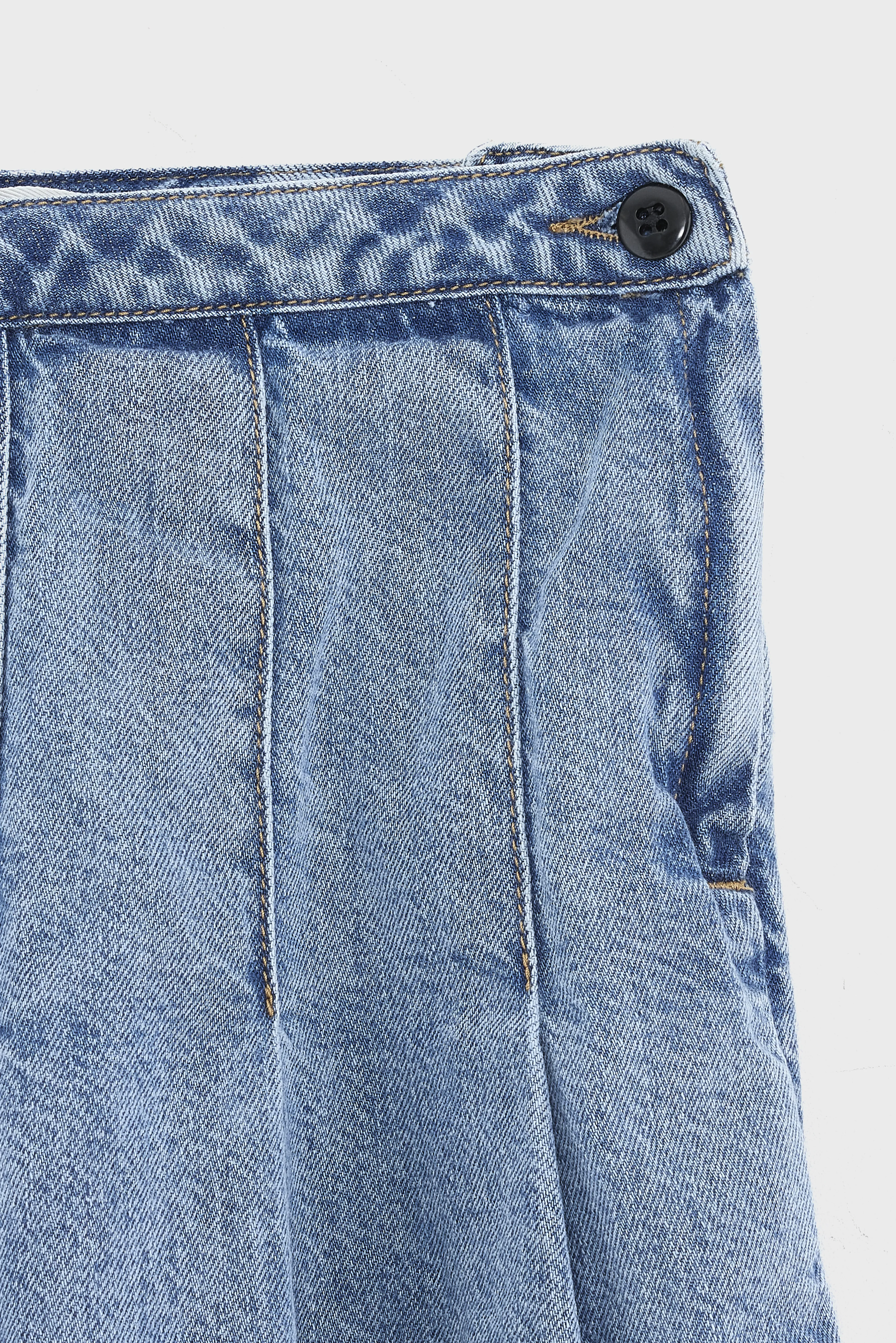 Bellerose Paraph mini denim skirt (261 / G / LT BLUE BLEACH)