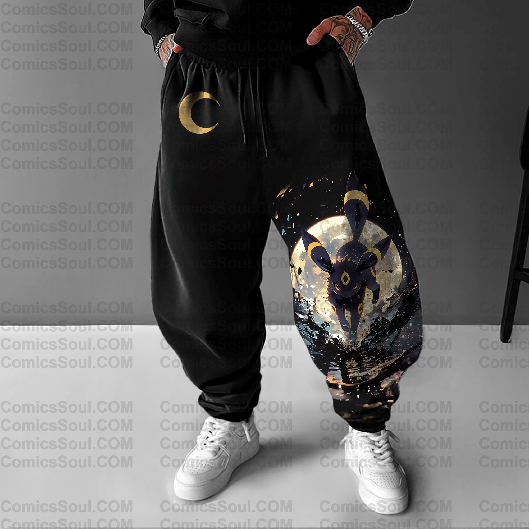 Unisex Anime Inspired Vintage Pants
