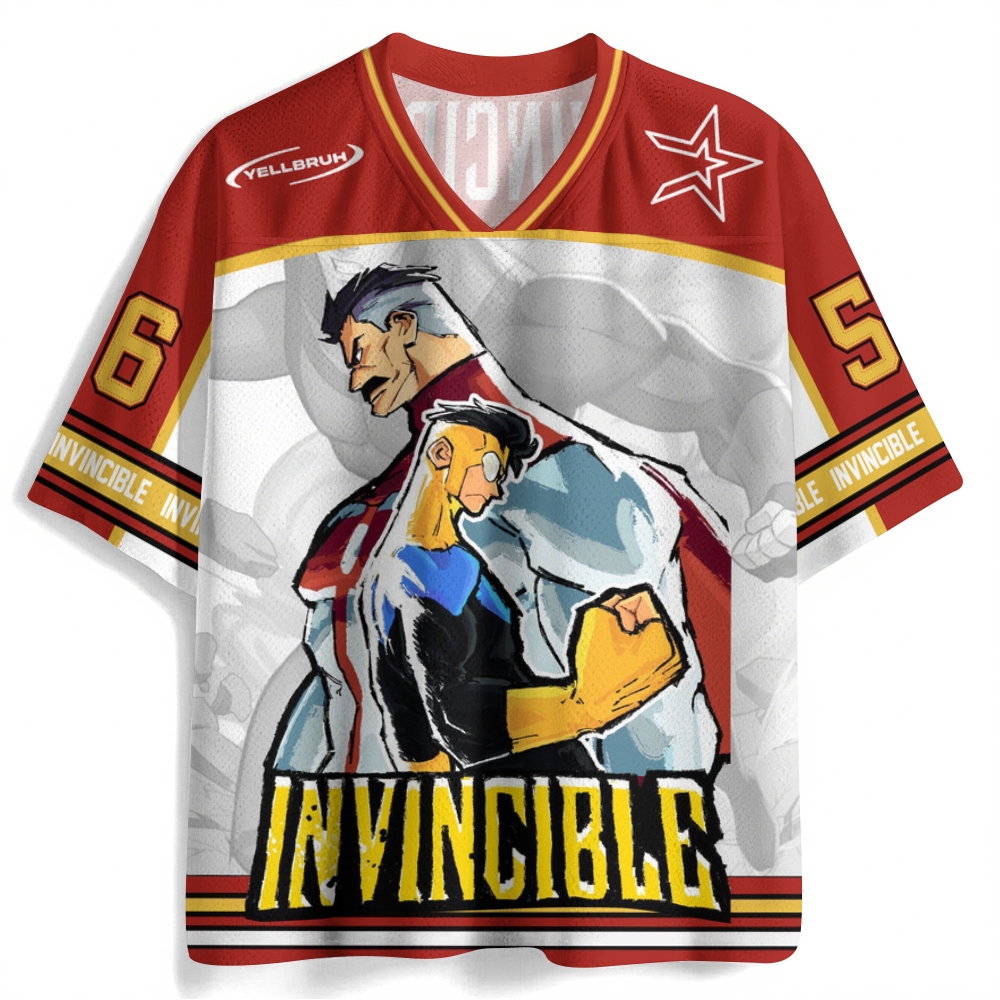 Invincible Anime Football Jersey