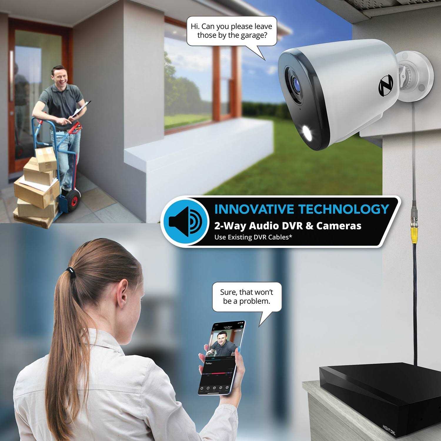 Night Owl 12 Channel 2K DVR Security System - Image 5 Night Owl 12 Channel 2K DVR Security System - Image 5
