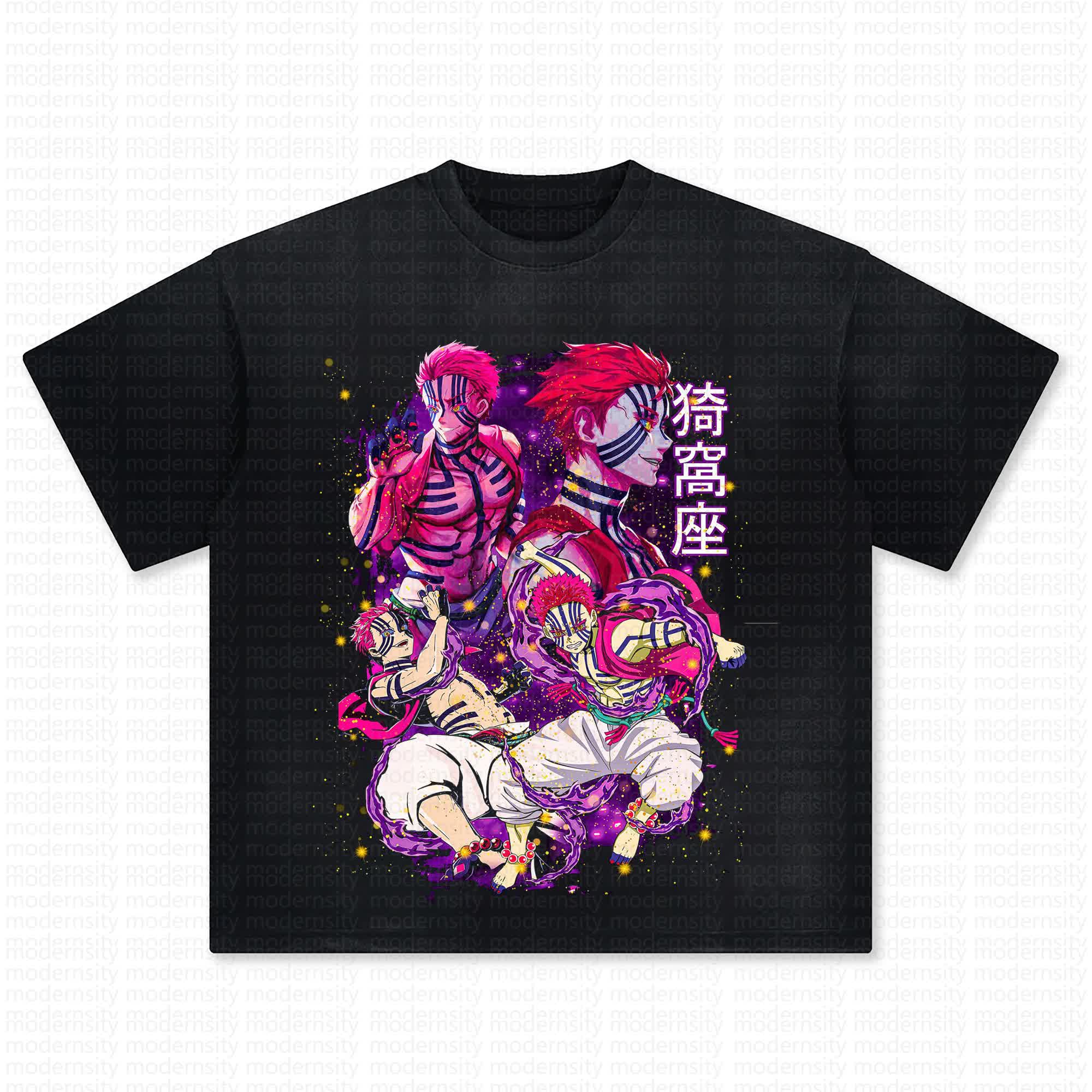 Unisex Anime Inspired Vintage Washed T-Shirt丨Comicssoul