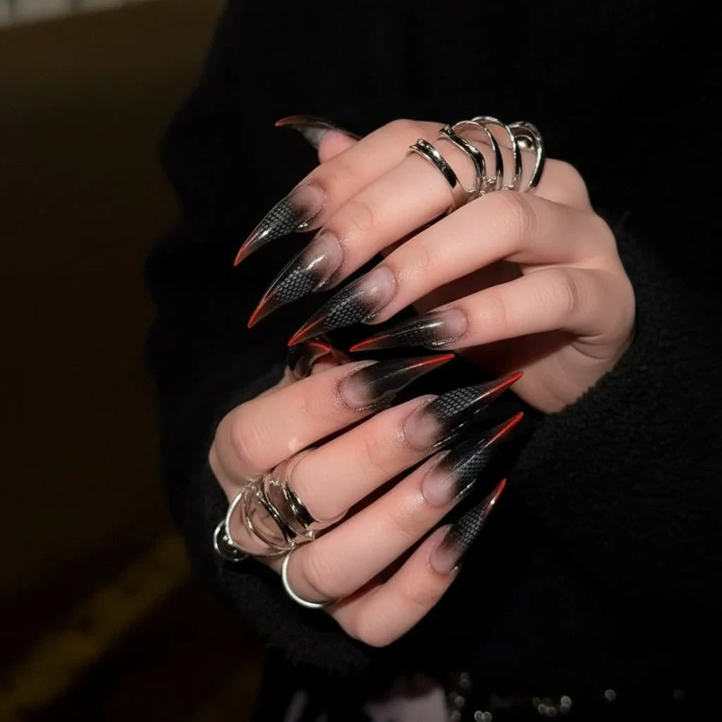 Halloween Accessories Halloween Nails Reusable Press-On Nails - Image 4 Halloween Accessories Halloween Nails Reusable Press-On Nails - Image 4