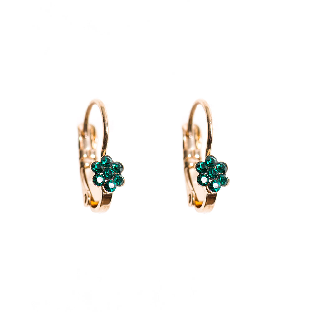 Tassia Canellis - Boucles d'oreilles Blossom - Emerald