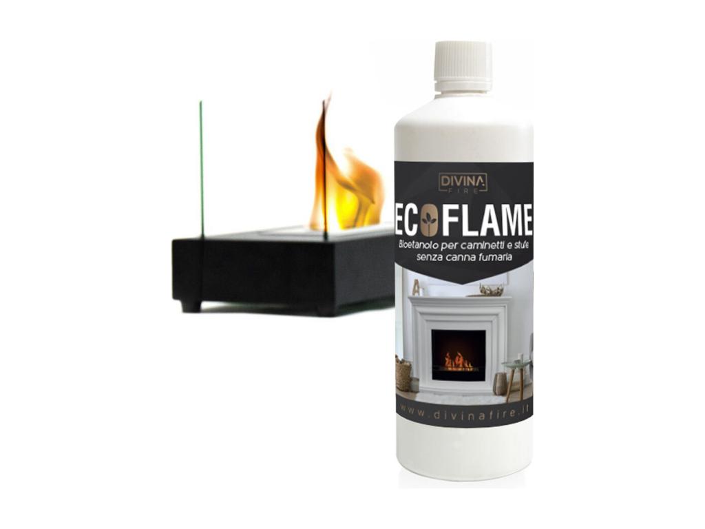 Combustible Ecológico Bioetanol Ecoflame para Estufas y Chimeneas sin Humo - 1 Litro